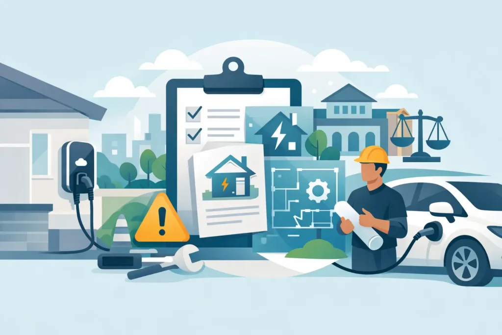 Home EV Charger Permit Requirements Explained