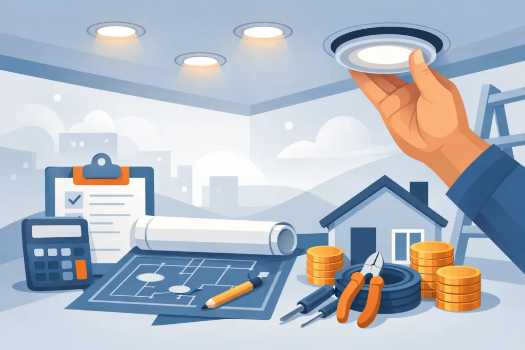 Recessed Lighting Installation Cost Guide