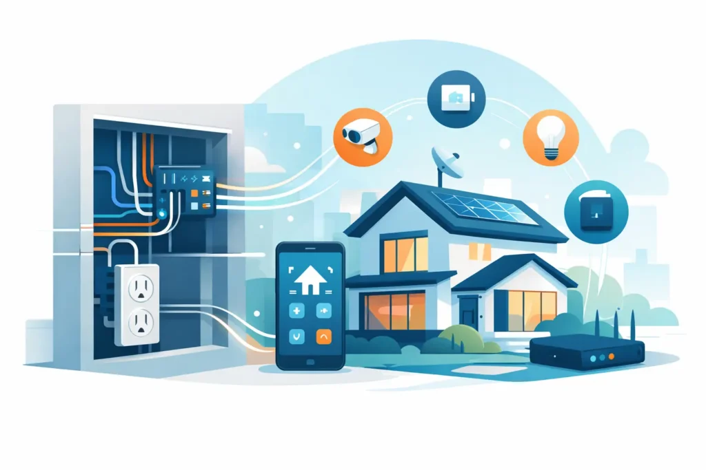 Smart Home Wiring for New Technology