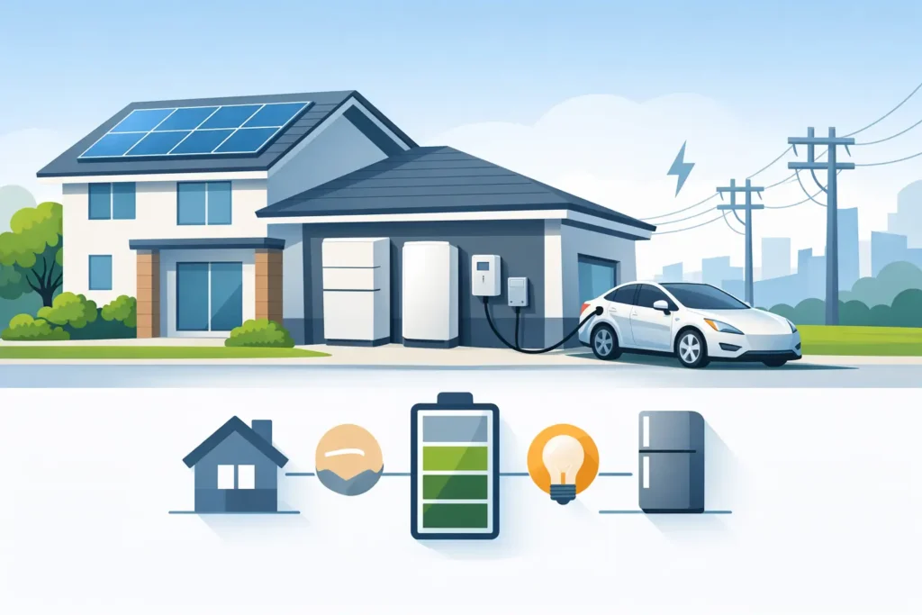 Whole Home Battery Backup Installation