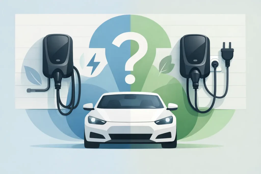 EV Charger Hardwired or Plug In?