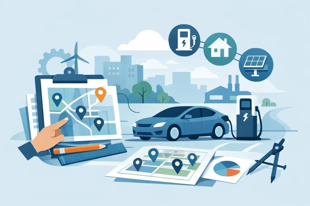How to Plan EV Charger Placement