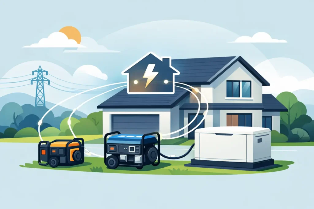 What Size Generator Powers a House?