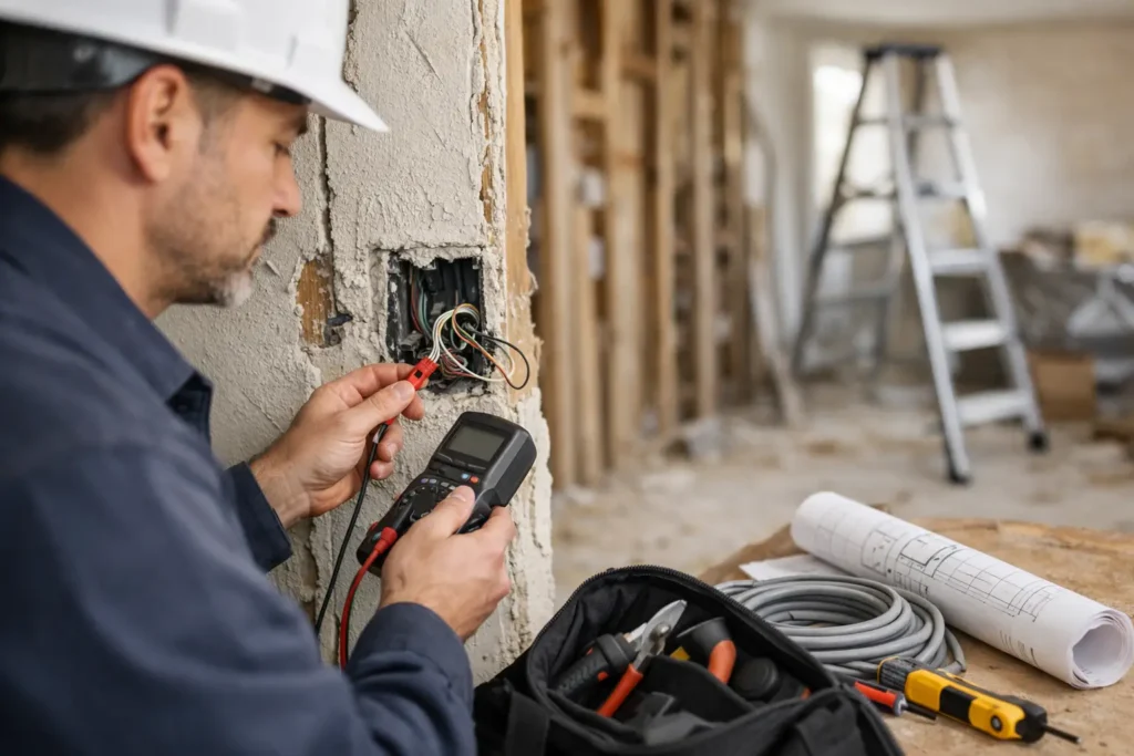 Electrical Inspection Before Home Renovation