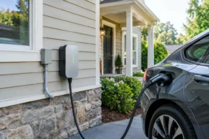 EV Charger Retrofit Example for an Older Home
